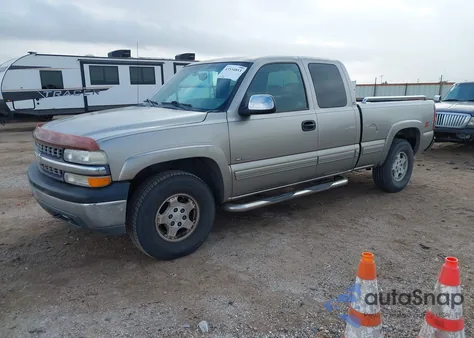 2000 Chevrolet Silverado 1500 Ls из США, поврежденный, VIN 1GCEK19T9YZ324591